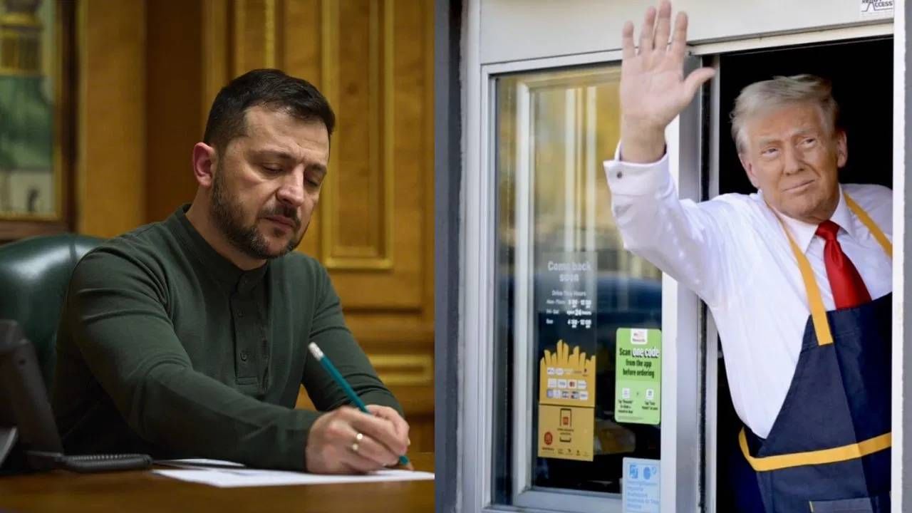 Donald Trump : जेलेंस्कींना अमेरिकेचा मोठा दणका, ट्रम्प विरोधात एका वक्तव्याची किंमत 5 लाख कोटी