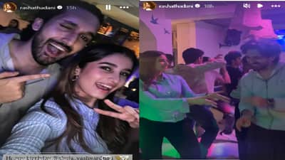 राशाचा गोविंदाच्या मुलासोबत अंखियों से गोली मारे गाण्यावर जबरदस्त डान्स, राशा आईसारखीच भन्नाट नाचली