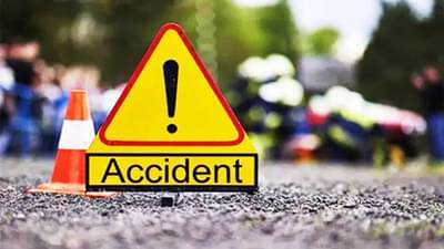 बीडमध्ये भीषण अपघात, कंटेनरनं आठ ते दहा वाहनांना चिरडलं