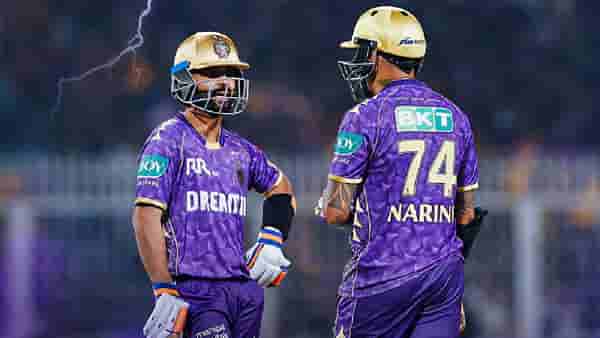KKR vs RCB : केकेआर कर्णधार अजिंक्य रहाणेने मैदानात उतरताच रचला विक्रम, असं करणारा पहिला भारतीय