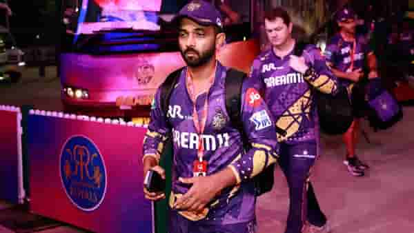 MI vs KKR : कोलकाता नाईट रायडर्सच्या पराभवानंतर अजिंक्य रहाणेनं असं फोडलं खापर, म्हणाला...