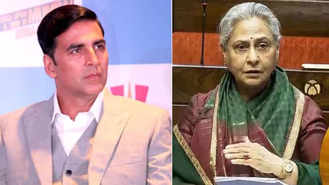 जया बच्चन यांनी चित्रपटाची खिल्ली उडवल्यानंतर अक्षय थेट म्हणाला, कोणी मूर्खच असं..