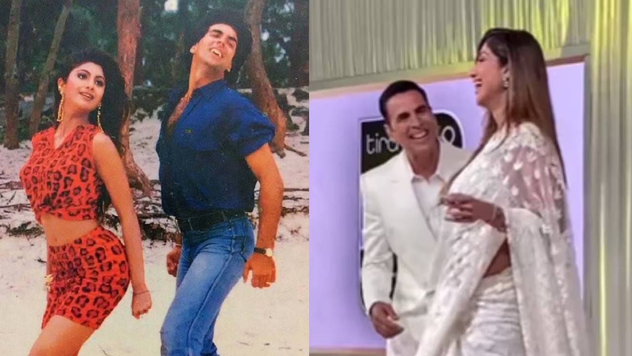 31 वर्षांनंतर शिल्पा शेट्टीने मोडली शपथ! अक्षयने स्पर्श करताच जोडले हात, व्हिडीओ व्हायरल 31 वर्षांनंतर शिल्पा शेट्टीने मोडली शपथ! अक्षयने स्पर्श करताच जोडले हात, व्हिडीओ व्हायरल