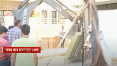 Fahim Khan : मोठी बातमी, नागपूर राड्याचा मास्टरमाइंड फहीम खानच्या घरावर फिरवला बुलडोझर, VIDEO