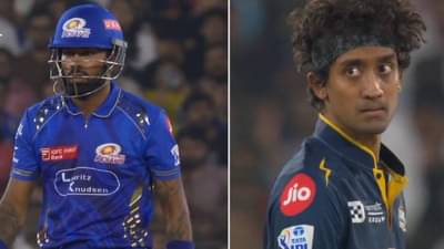 ठसन…! हार्दिक पांड्या आणि साई किशोर यांच्यात राडा, 15 व्या षटकात काय घडलं Watch