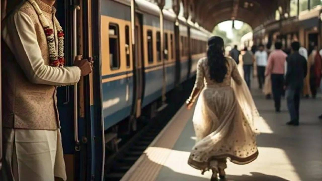 सुहागरात झाली... त्यानंतर नवरा ट्रेनमध्ये चढला अन् पत्नी... या घटनेची शहरभर का होतेय चर्चा?