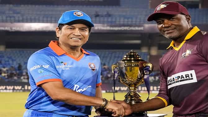 IML 2025 Final : इंडिया मास्टर्ससमोर 149 धावांचं आव्हान, विंडीज मास्टर्स रोखणार?