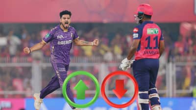 IPL 2025 Point Table : कोलकाता नाईट रायडर्सची नवव्या स्थानावरून थेट सहाव्या स्थानी झेप, असा पडला फरक