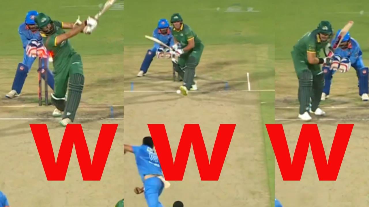 W,W,W..! टीम इंडियाच्या राहुल शर्माची कमाल, दक्षिण अफ्रिका हॅटट्रीकमुळे बॅकफूटवर Video W,W,W..! टीम इंडियाच्या राहुल शर्माची कमाल, दक्षिण अफ्रिका हॅटट्रीकमुळे बॅकफूटवर Video