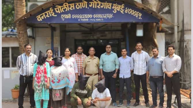 दीड महिन्याच्या बाळाचे अपहरण, मुंबई पोलिसांनी प्रकरणाचा लावला छडा, चौघांना ठोकल्या बेड्या