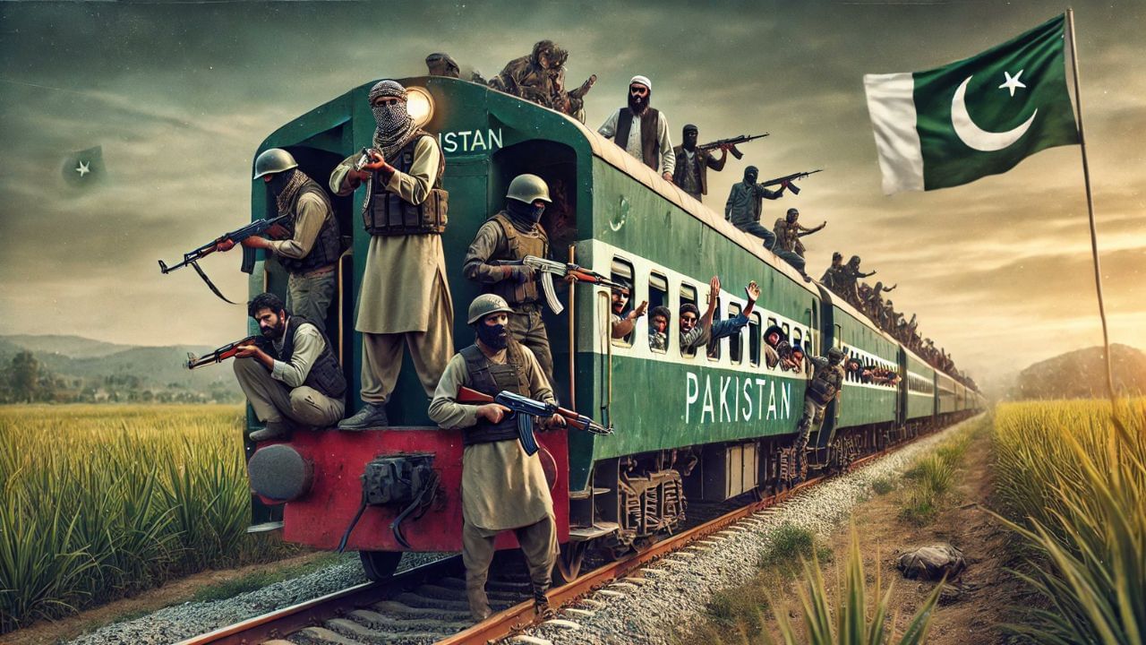 Pakistan train hijack: पाकिस्तान ट्रेन हायजॅक 104 ओलिसांची सुटका, बलूचे 16 दहशतवादी ठार