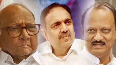 शरद पवार यांच्या भेटीपूर्वी अजित पवार अन् जयंत पाटील यांच्यात बंद दाराआड चर्चा, राजकीय गटात उत्सुक्ता