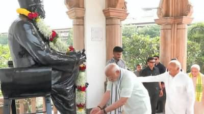 हे स्थळ आम्हाला राष्ट्रसेवेसाठी प्रेरणा देतं... पंतप्रधान नरेंद्र मोदींचा संघ स्मृती मंदिरातील संदेश