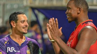 KKR vs RCB : आरसीबीला पहिल्यांदा बसला धक्का! तिसऱ्या चेंडूवर नको ते झालं आणि पाचव्या चेंडूवर वसुली