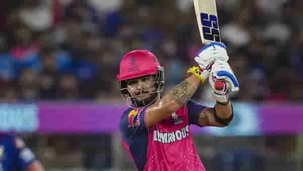 IPL 2025 : 10 षटकार आणि 16 चौकार, रियान परागचं 18 व्या मोसमाआधी वादळी शतक