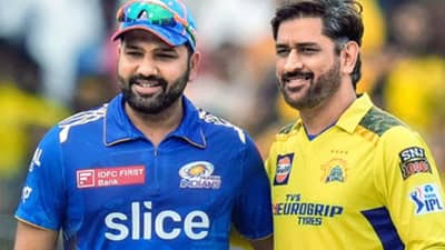 IPL 2025 : चेन्नई सुपर किंग्संचं नाव ऐकताच रोहितचा संताप, हाताने दाबून ग्लास फोडला, पाहा व्हीडिओ