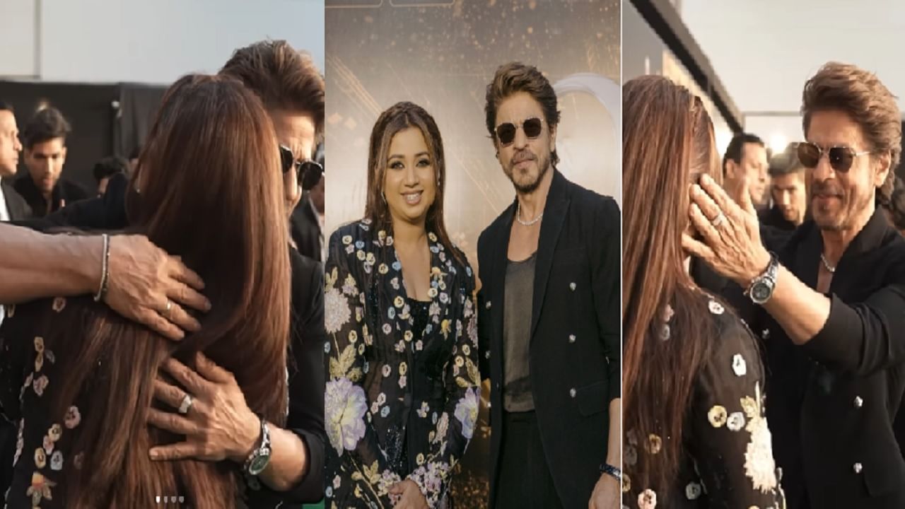 बाळा म्हणत आयफाच्या कार्यक्रमात शाहरुखची श्रेयाला मिठी अन्... व्हिडीओने चाहत्यांची मने जिंकली