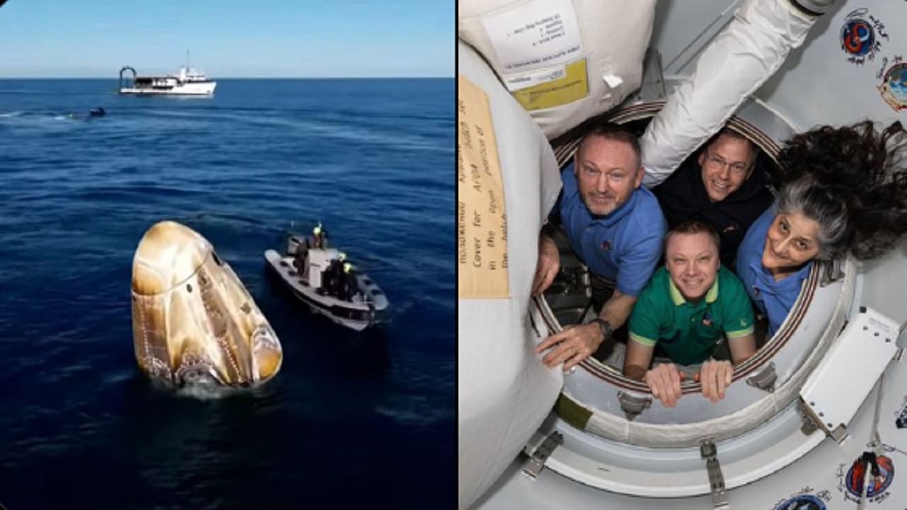 Sunita Williams Return Video : ते नऊ महिने... माणसाच्या जगापासून दूर... असा होता सुनीता विल्यम्सचा थक्क करणारा 'ग्रह' वापसीचा प्रवास