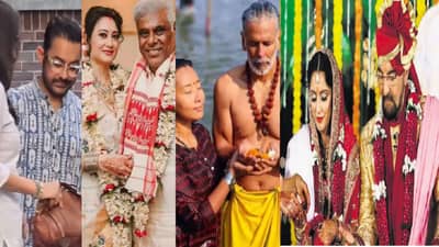 प्रेमाला वय नसतं,आमिर खानच्या आधी या सेलिब्रिटींनी वयाच्या 60 अन् 70 वर्षांत केलं लग्न; म्हातारपणी झालं खरं प्रेम