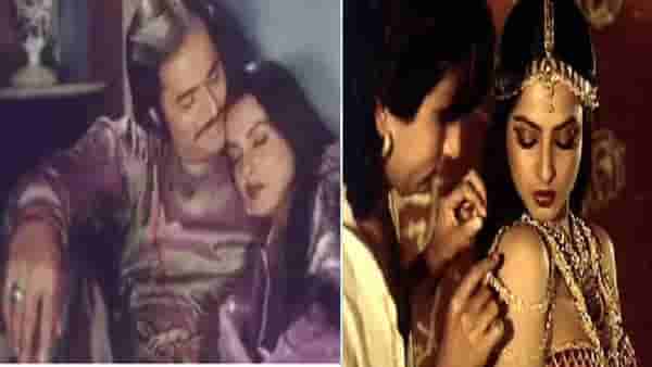 रेखाचा रोमँटिक सीन सुरु असताना गावकरी भडकले; चाहते सेटवर थेट बंदूक घेऊनच आले अन्...