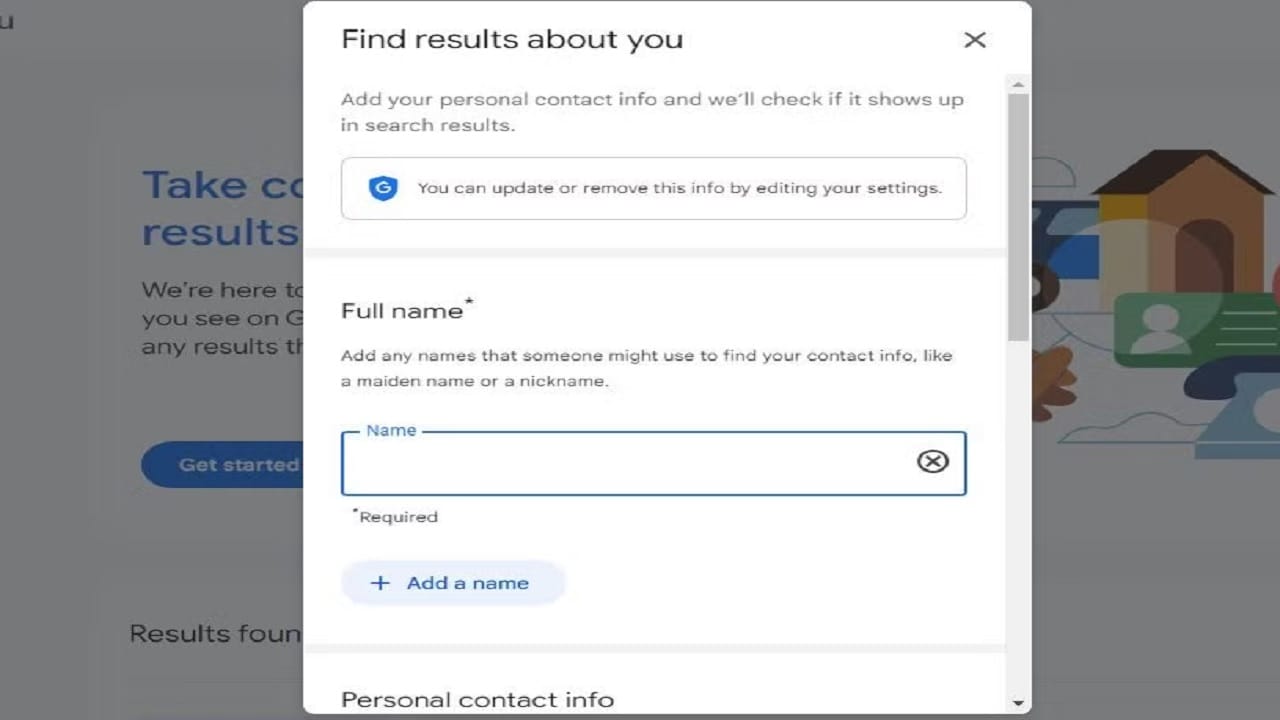 Googleने आणले मोठे अपडेट, सर्च रिझल्टमधून वैयक्तिक माहिती काढून टाकणे झाले सोपे Googleने आणले मोठे अपडेट, सर्च रिझल्टमधून वैयक्तिक माहिती काढून टाकणे झाले सोपे