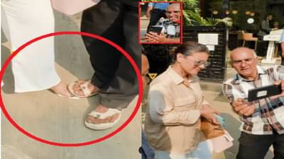 सेल्फीच्या नादात चाहत्याने दिला काजोलच्या पायावर पाय, काजोलने जी रिअॅक्शन दिली...