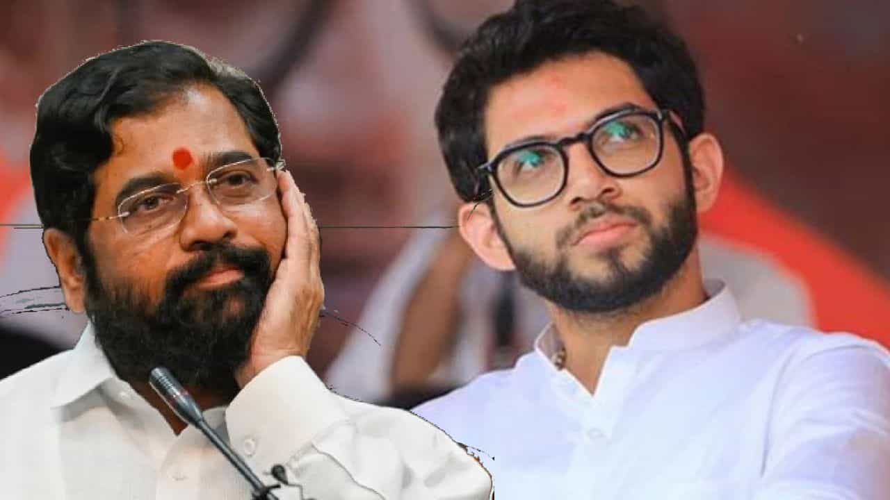 Aditya Thackeray - Eknath Shinde : आदित्य ठाकरे - एकनाथ शिंदे आमनेसामने; एकमेकांना बघणं टाळलं