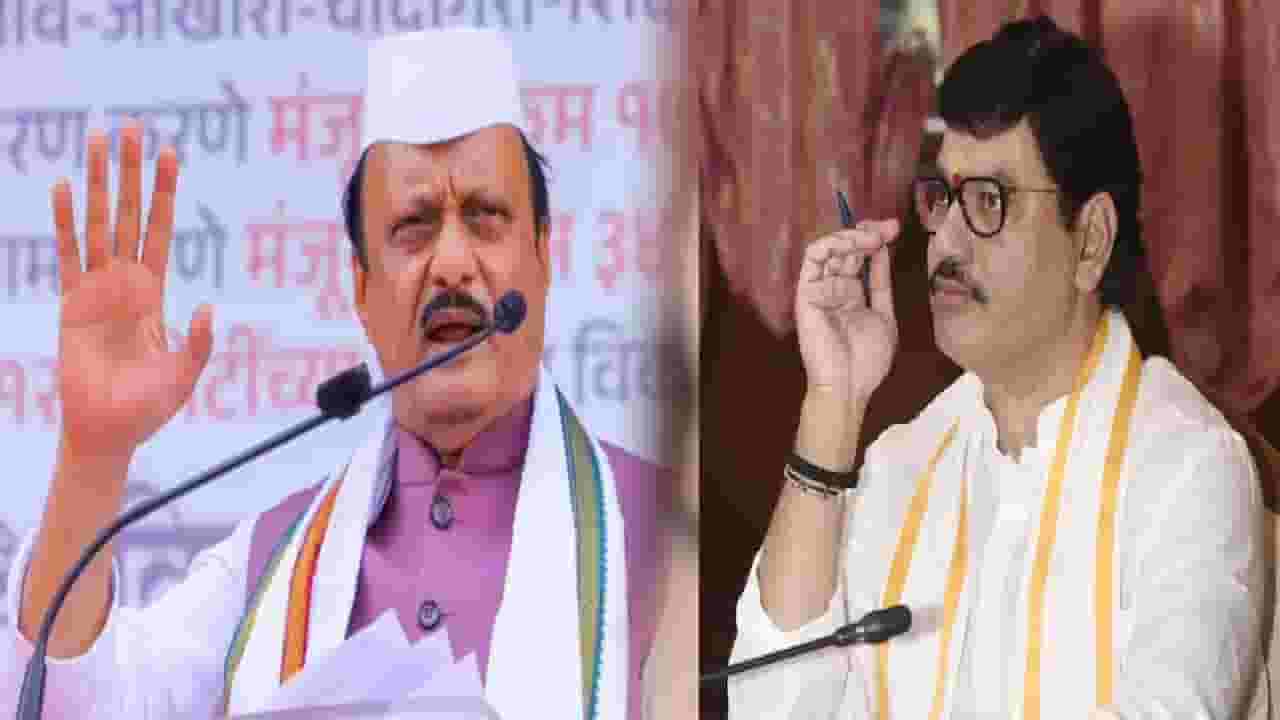 Ajit Pawar Video : मुंडेंच्या राजीनाम्यानंतर राष्ट्रवादीची पहिलीचं बैठक, त्यांच्यासमोरच दादा स्पष्टच म्हणाले, '...तर त्याची झळ पक्षाला लागते'