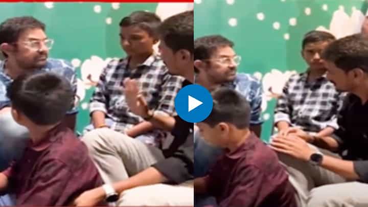 Santosh Deshmukh Case : अमीर खानने घेतली धनंजय देशमुखांची भेट Santosh Deshmukh Case : अमीर खानने घेतली धनंजय देशमुखांची भेट