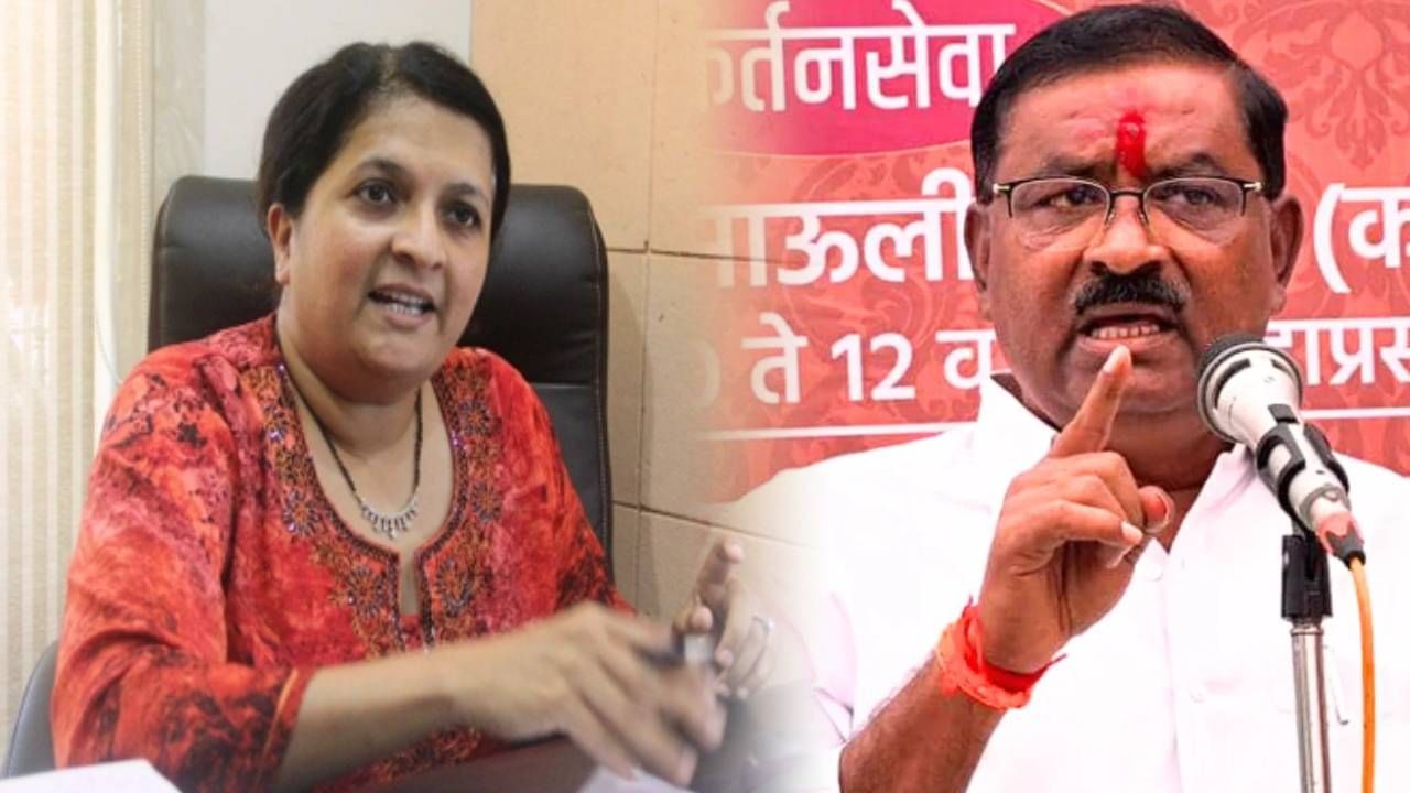 Anjali Damania : 'सुरेश धसांची दाढी अचानक पांढरी झाली...', अंजली दमानियांनी डिवचलं