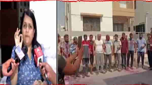 Santosh Deshmukh Case : चक्क न्यायाधीशासोबत सक्तीच्या रजेवरच्या पोलिसांची रंगाची उधळण? दमानियांकडून थेट फोटो अन् व्हिडीओ ट्विट