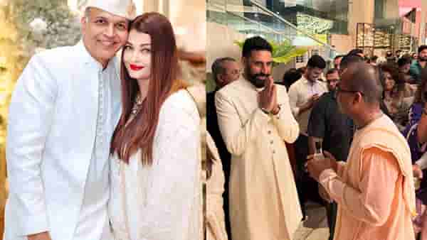 Aishwarya-Abhishek : इकडे घटस्फोटाच्या चर्चा अन् तिकडे ऐश्वर्याची अभिषेकसह लग्नाला हजेरी, ट्विनिंग करत...