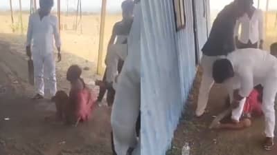 बीडमधील गुन्हेगारीचं सत्र संपता संपेना, आणखी एक धक्कादायक व्हिडीओ समोर