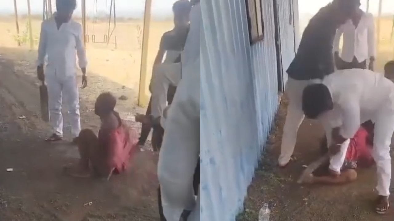 बीडमधील गुन्हेगारीचं सत्र संपता संपेना, आणखी एक धक्कादायक व्हिडीओ समोर बीडमधील गुन्हेगारीचं सत्र संपता संपेना, आणखी एक धक्कादायक व्हिडीओ समोर