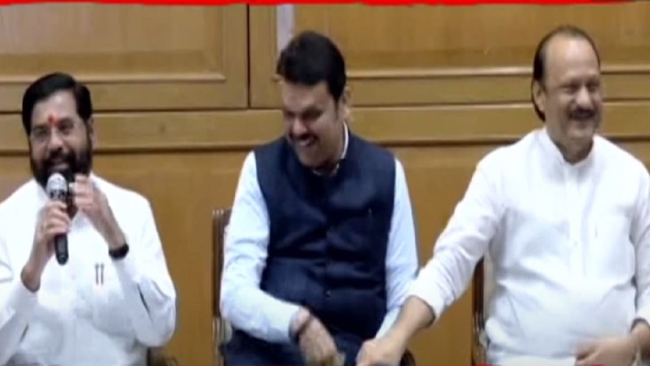'...त्याला मी काय करू?'; 'खुर्ची'वरून अजित पवार यांची एकनाथ शिंदेंना कोपरखळी, बघा VIDEO  तुम्हालाही हसू अवरणार नाही