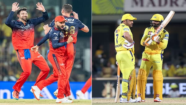 CSK vs RCB : चेन्नईचा घरच्या मैदानात 50 धावांनी धुव्वा, आरसीबीचा सलग दुसरा विजय