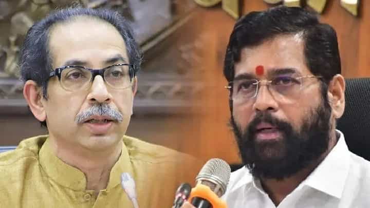 Udhav Thackeray : ते काही आक्रमक झाले नाही, भेदरले होते; ठाकरेंची एकनाथ शिंदेंवर टीका Udhav Thackeray : ते काही आक्रमक झाले नाही, भेदरले होते; ठाकरेंची एकनाथ शिंदेंवर टीका