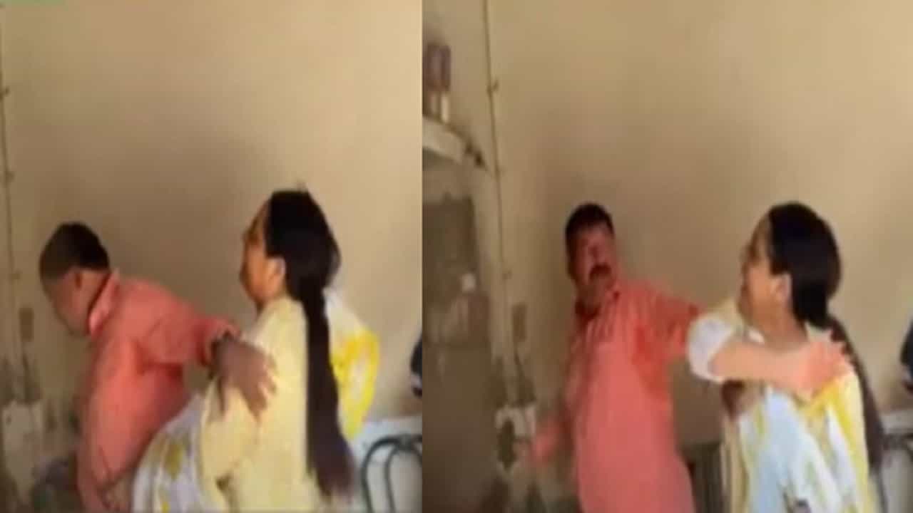Kalyan Shivsena : 'शिव्या देतो...माझ्या छातीला...', गंभीर आरोप करत शिंदे गटाच्या माजी नगरसेवकाला महिला कार्यकर्त्याकडून बेदम चोप