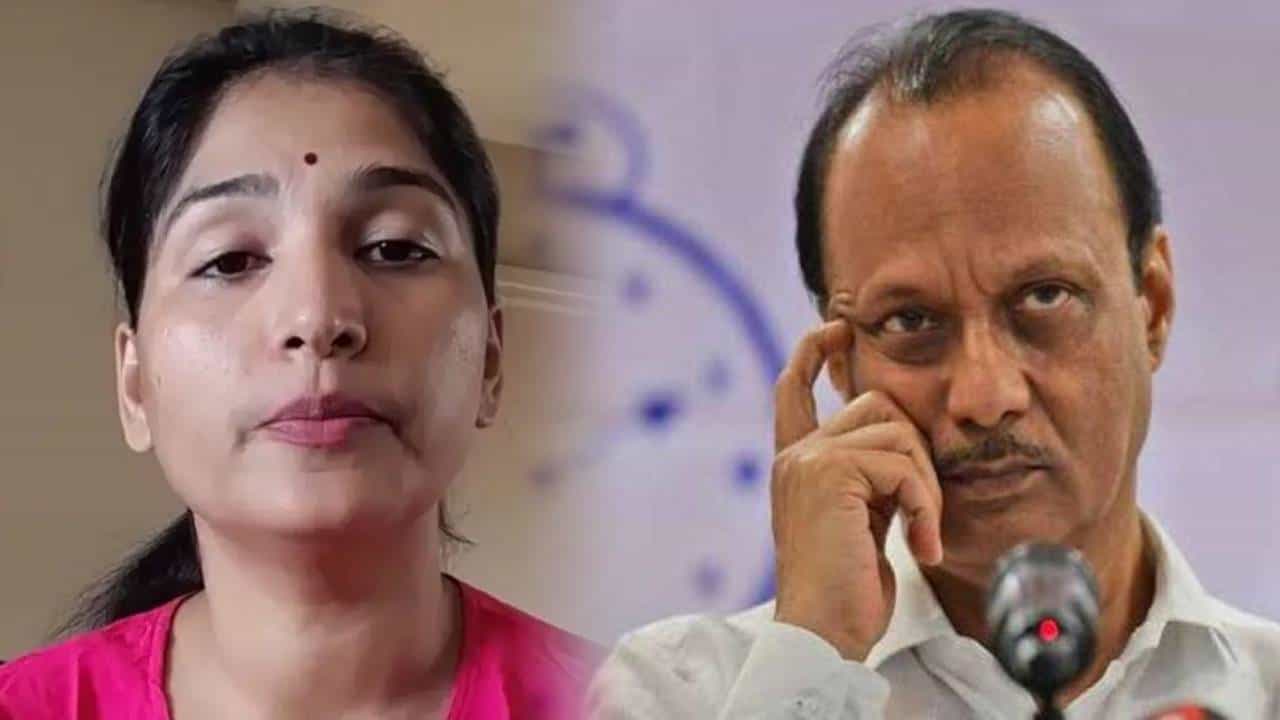 Karuna Sharma Video : 'अजितदादा... जरा जमिनीवर या', करूणा शर्मांनी अजित पवारांना फटकारलं