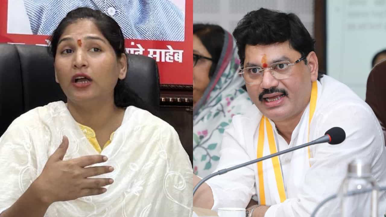 Karuna Sharma News : धनंजय मुंडेंची आमदारकी 100 टक्के जाणारच; करुणा शर्मा यांचा दावा