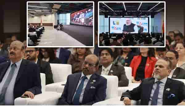 TV9 च्या WITT समीटमधील PM मोदी यांचे भाषण, अबू धाबीत बसून ऐकत होते Lulu ग्रुपचे मालक