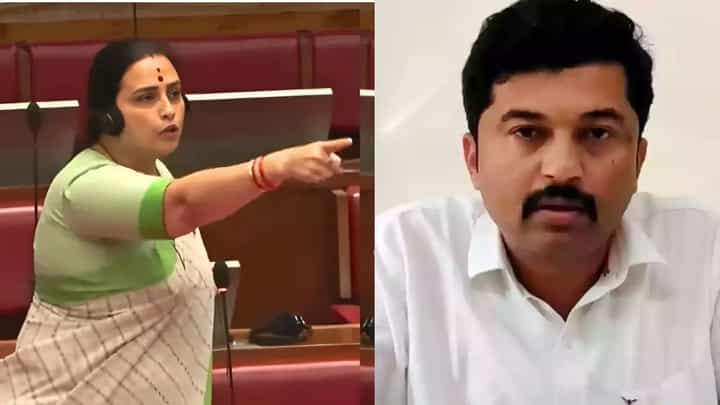 Mehboob Shaikh : तोंड उघडलं तरी घाणच बाहेर निघते; माझ्यावेळी 1760 होते.. ; मेहबूब शेख यांची चित्रा वाघ यांच्यावर खोचक टीका Mehboob Shaikh : तोंड उघडलं तरी घाणच बाहेर निघते; माझ्यावेळी 1760 होते.. ; मेहबूब शेख यांची चित्रा वाघ यांच्यावर खोचक टीका