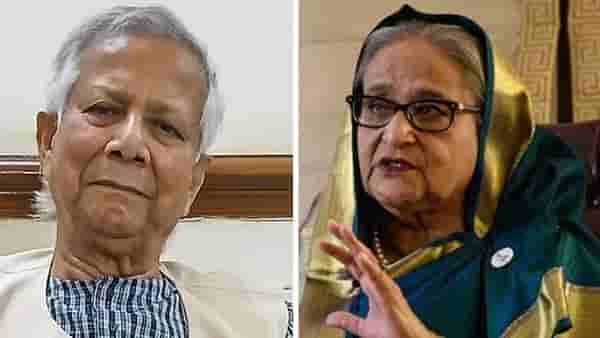 शेख हसीना भारतातून सूत्र हलवतायत? बांगलादेशाचे पंतप्रधान युनूस यांची खुर्ची धोक्यात?