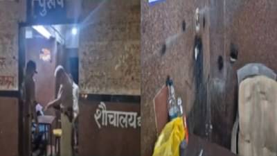 Nashik Video : मद्यपींकडून स्वच्छता कर्मचाऱ्यावर हल्ला, ‘हॅप्पी होली’ म्हणत दिलं पेटवून अन्…