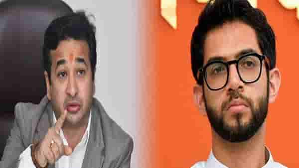 Nitesh Rane vs Aaditya Thackeray : 8 जूनच्या रात्री कुठे अन् लोकेशन काय? राणेंचा आदित्य ठाकरेंना एकच सवाल