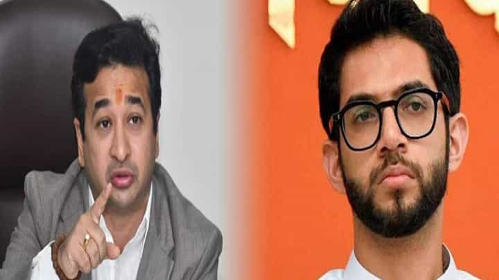Nitesh Rane vs Aaditya Thackeray : 8 जूनच्या रात्री कुठे अन् लोकेशन काय? राणेंचा आदित्य ठाकरेंना एकच सवाल Nitesh Rane vs Aaditya Thackeray : 8 जूनच्या रात्री कुठे अन् लोकेशन काय? राणेंचा आदित्य ठाकरेंना एकच सवाल
