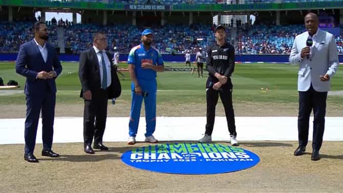 IND vs NZ Toss : न्यूझीलंडने टॉस जिंकला, कर्णधार रोहित शर्माच्या मनासारखं झालं