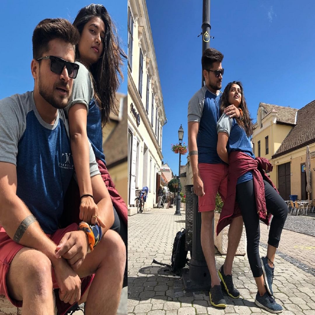 फोटो पोस्ट करत अभिनेत्रीने कॅप्शनमध्ये, 'युरोपच्या गल्ल्यांमध्ये रोमँटीक फोटोज नाही काढले तर मग काय फायदा...' असं लिहिलं आहे. 