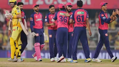 RR vs CSK : राजस्थानचा पहिला विजय, चेन्नईवर 6 धावांनी मात, ऋतुराजचं अर्धशतक व्यर्थ