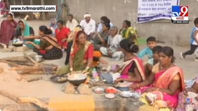 Sambhajinagar : जेवणखावण, वेणीफणी..; कुटुंबांनी जिल्हाधिकारी कार्यालयासमोरच थाटले संसार